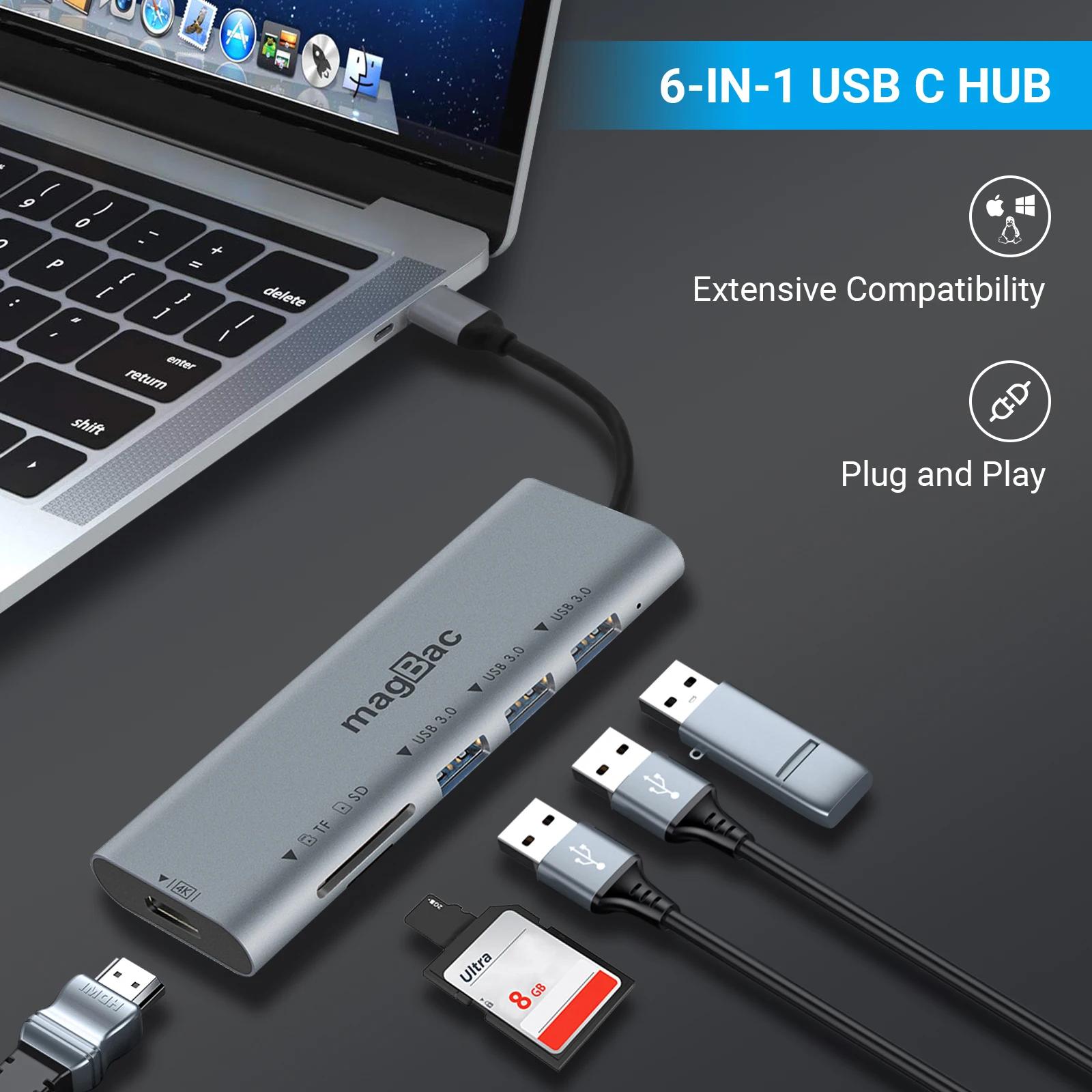 USB  3.0 CŸ ŷ ̼, ƺ   Ʈ 4/3 ƮϿ, 4K HDMI SD TF ī  